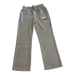 Peanuts Sweat Pants with Snoopy, Gray, Large, NWT